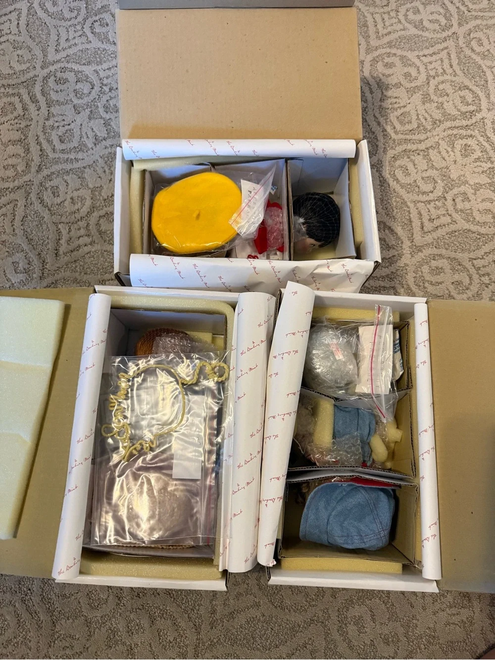 Vintage Danbury Mint Campbell Kids Porcelain Doll Collection – Lot of 5